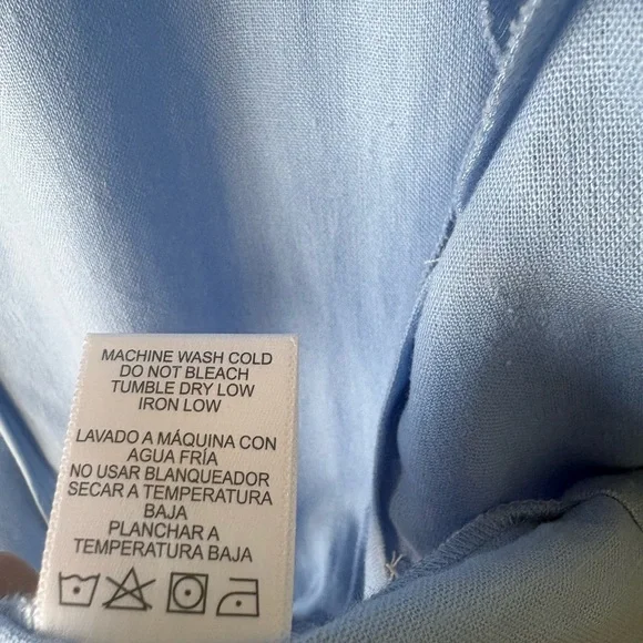 Love Tree Sky Blue Sleeveless Dress - Picture 6 of 8